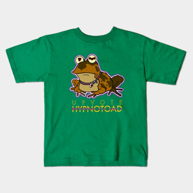 Upvote HYPNOTOAD Kids T-Shirt by Inkoholic